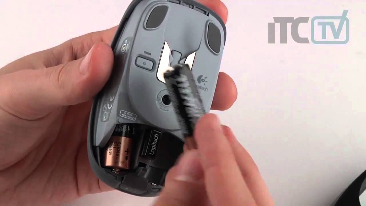 Обзор Logitech V550 Nano Cordless Laser Mouse for Notebooks - YouTube