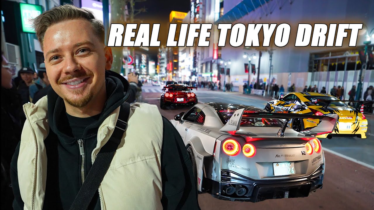 TOKYO's ILLEGALE STRAßENRENNEN / MEINE JAPAN REISE VLOG 