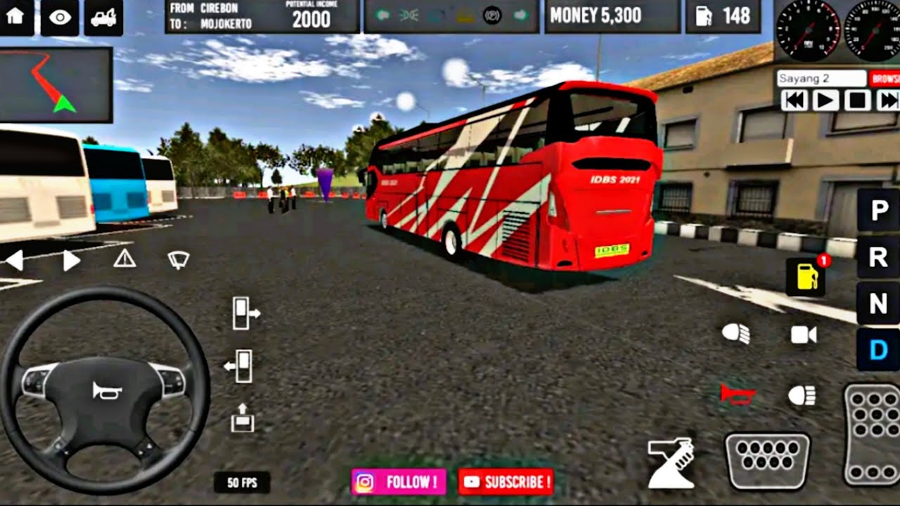 IDBS Bus Simulator | Bus Driving Simulator Games 2021 | Bus Games Gameplay