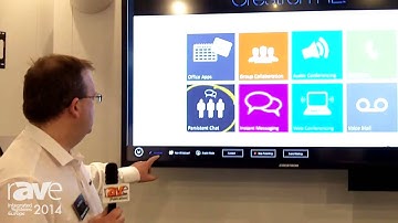 ISE 2014: Crestron Talks About Its RL Video Collaboration System for Microsoft Lync