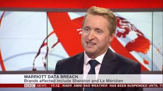 Lewis Henderson BBC News Appearance about Marriott Data Breach