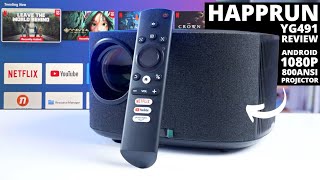HAPPRUN YG491 REVIEW: This Is What A Budget Home Projector Should Be!