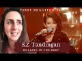 FIRST REACTION to KZ TANDINGAN - Rolling in the deep (From I Am Singer)