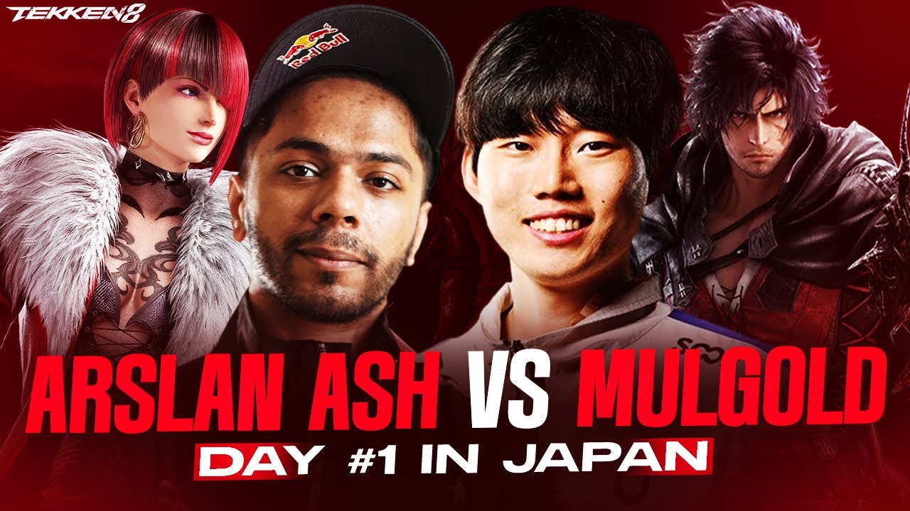Day 1 in Japan - Arslan Ash (Anna) VS Mulgold (Clive) - 