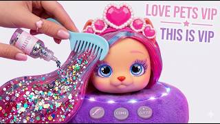 MOST SATISFYING Glitter Makeover! ✨ VIP Pets Studio ASMR