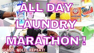 *EXTREME* ALL DAY LAUNDRY MOTIVATION | LAUNDRY ROUTINES 2022 | LAUNDRY MARATHON