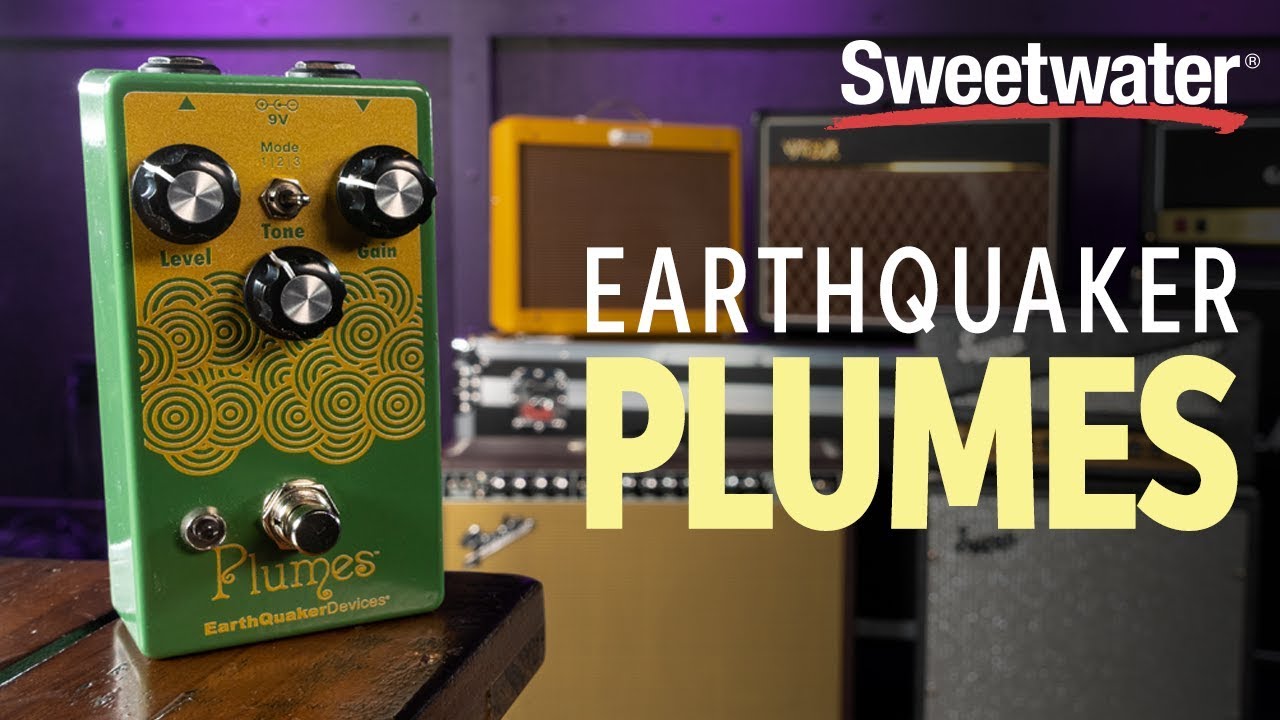 EarthQuaker Devices Plumes Overdrive Pedal Demo