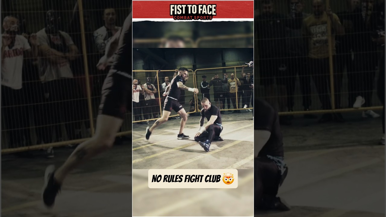 There are no rules at this fight club 😳 