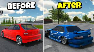 I Built My First RWD Drift Car From $0 in Car Parking Multiplayer