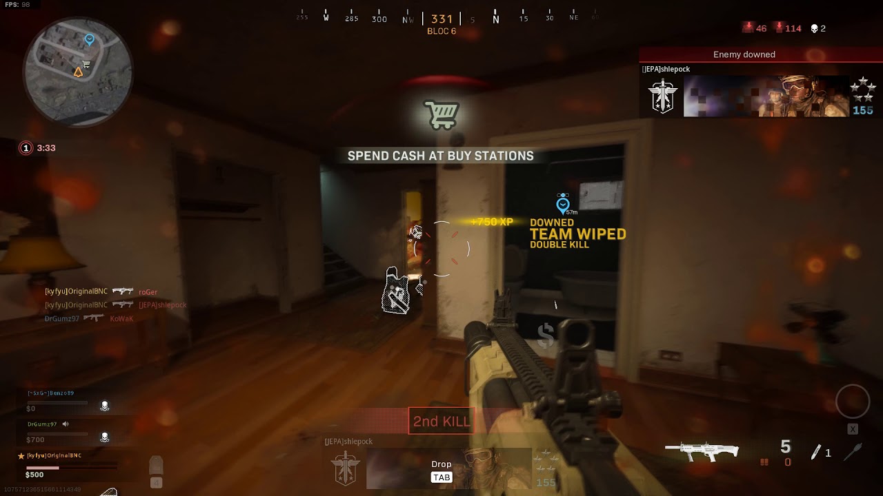 Call of Duty Modern Warfare 2019: Double Kill | Taget med GeForce - YouTube