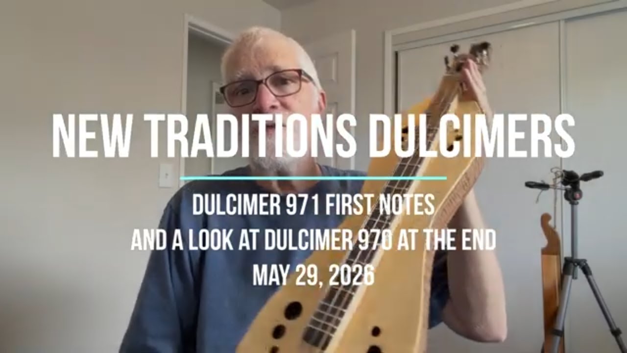 Watch Dulcimer 971 First Notes on YouTube Watch Dulcimer 971 First Notes on YouTube