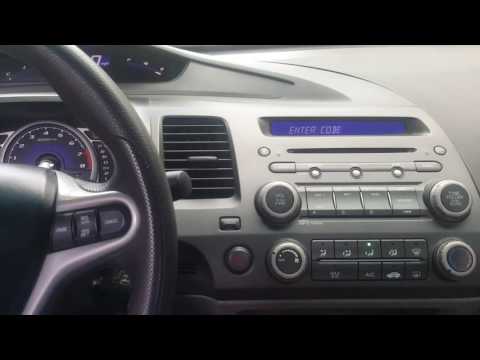 Codigo de radio honda civic 2006