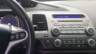 Codigo de radio Honda video completo