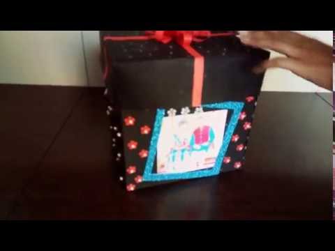 #Wedding themed Explosion Box