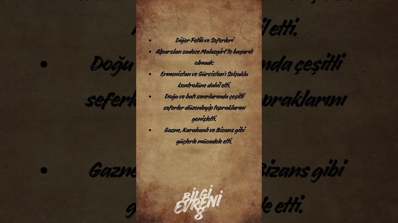 Alp Arslan Anadolu’nun Kapılarını Açan Sultan