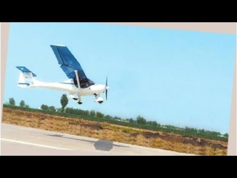 河南民间自主生产的首架飞机——“安阳一号”试飞成功