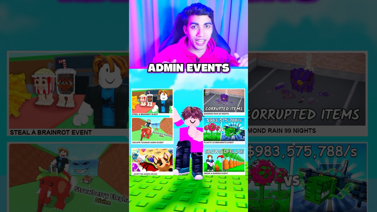 ALL ROBLOX ADMIN EVENTS TODAY 😱
