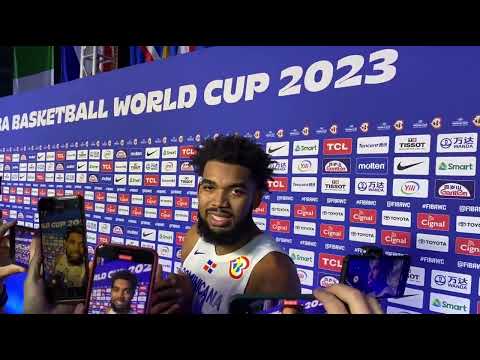 Karl-Anthony Towns on playing in front of 38.115 people in the Philippine Arena: "It's amazing"