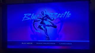 Opening to Blue Beetle 2023 DVD