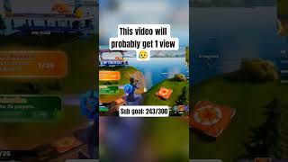 This video will probably get 1 view 😥 #fortnite #fortniteclips #fortnitememes #gaming #shorts