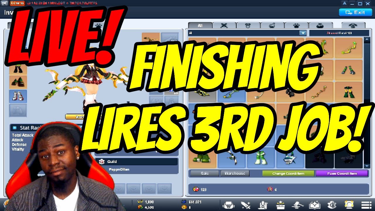 Grand Chase Classic - Leveling Lire +Finishing 3rd Job!