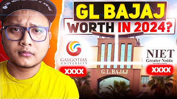GL Bajaj College For CSE...An Honest Review😡 | Placements | Fees| Direct Admission?