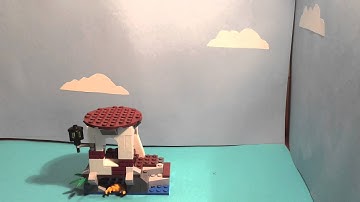 Stop motion video using Legos and the iMotion app.