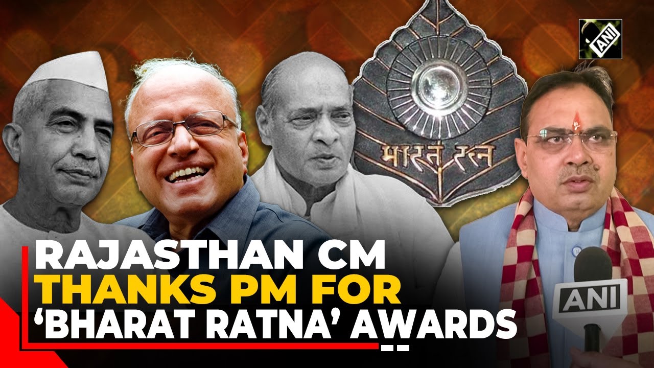 Rajasthan CM thanks PM Modi for conferring ‘Bharat Ratna’ to 3 ...