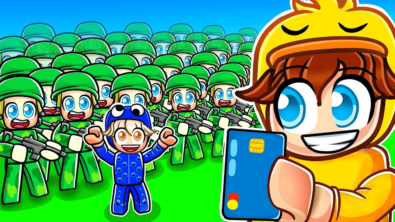 Ik Maak Het Grootste LEGER Ter Wereld! (Roblox)