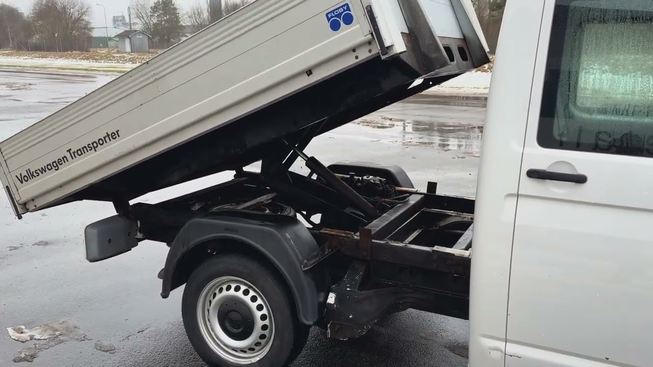 Pickup med tipp Volkswagen Transporter T32 2.0 TDI