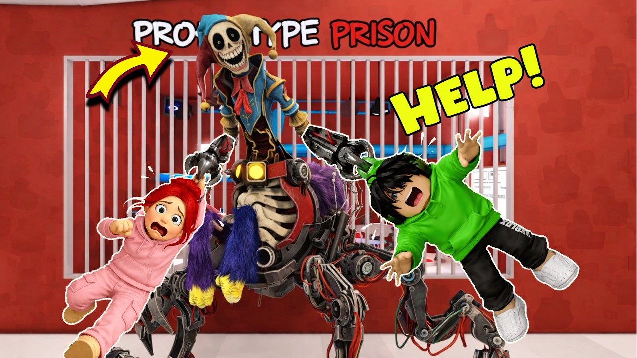 KINUHA KAMI NI PROTOTYPE SA BROOKHAVEN | Prototype Prison Run | Roblox Tagalog