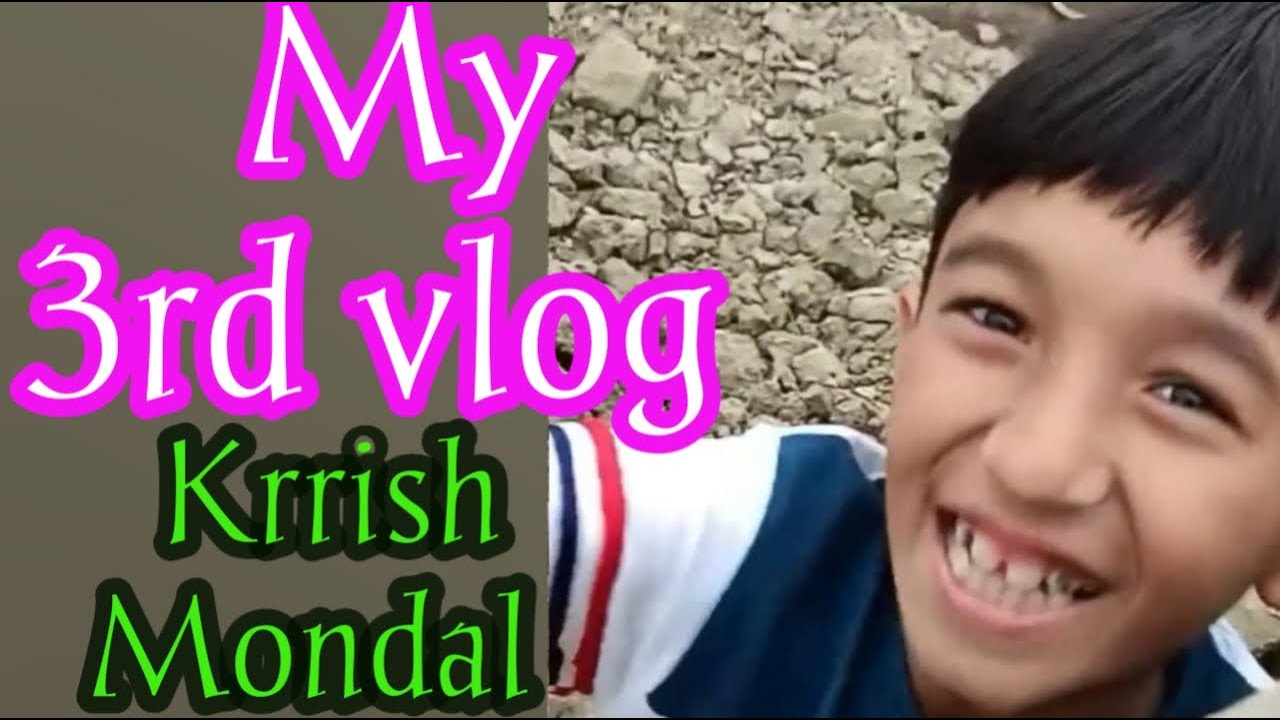 3rd vlog video//covered Krish and Kishore// - YouTube