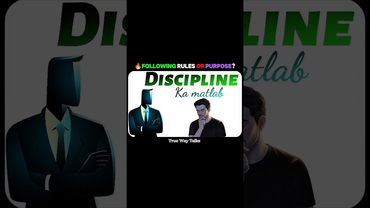 The Real Meaning of Discipline | Control Your Life, Not Just Your Routine 