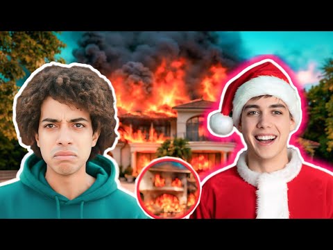 حمو ايهاب بعت لعمر شاور بابا نويل غدربيه في الفيلا بابا نويل كان هيولع عربيه عمر شاور 