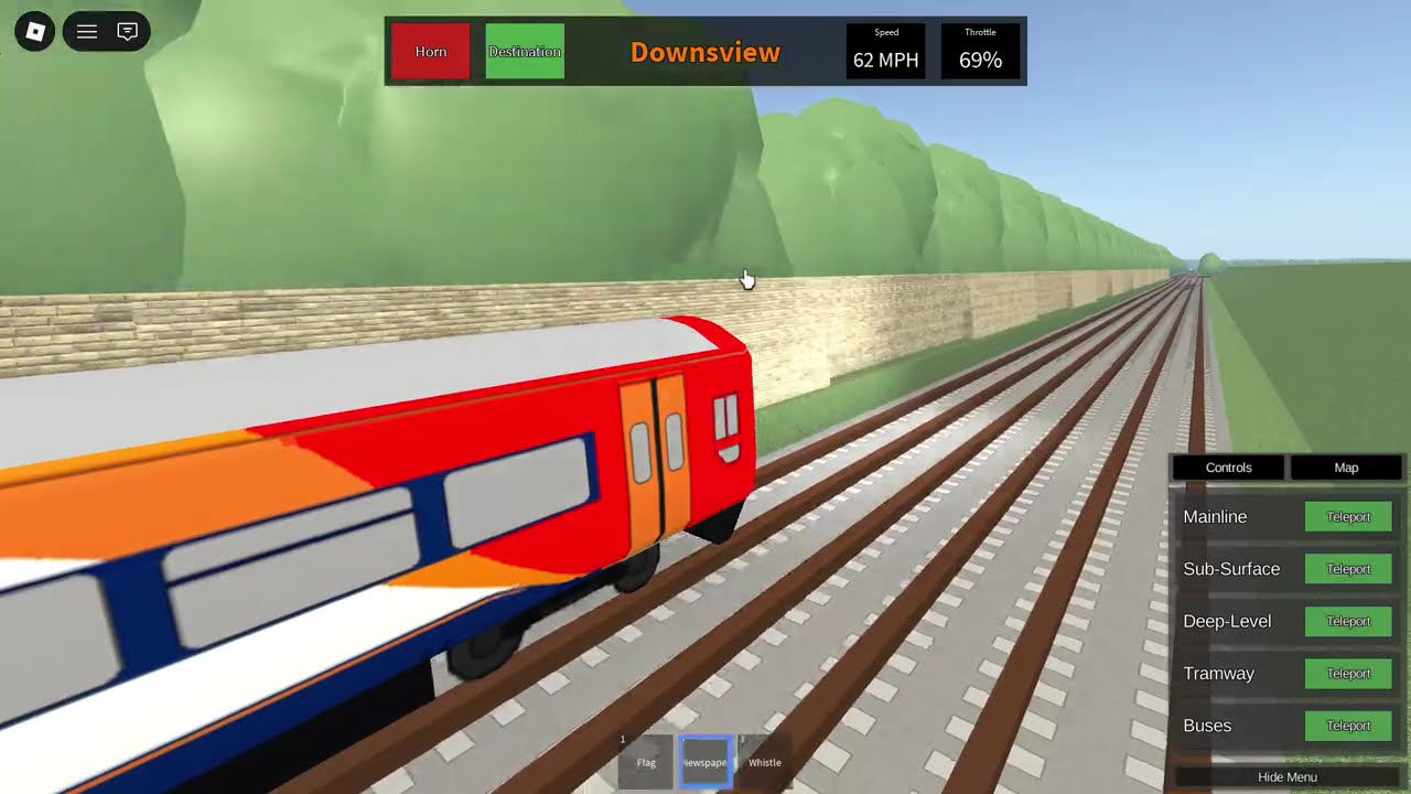 Driving  a class 159 from Dellgate to Downsview on MTG classic