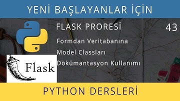 Yeni Başlayanlar İçin Python Dersleri 2019 - FLASK - Ders 43