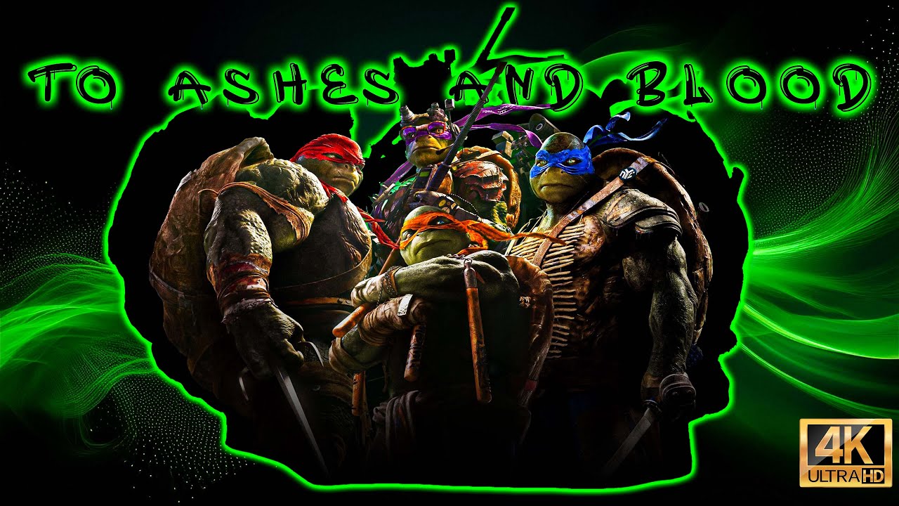 2024 TMNT AMVTo Ashes and Blood by Woodkid (Arcane Style) YouTube