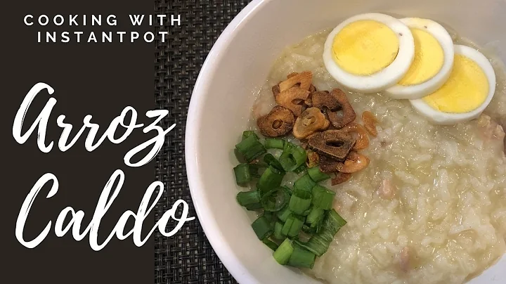 How To Cook Arroz Caldo | Instant Pot Recipe | Pinoy Flavor