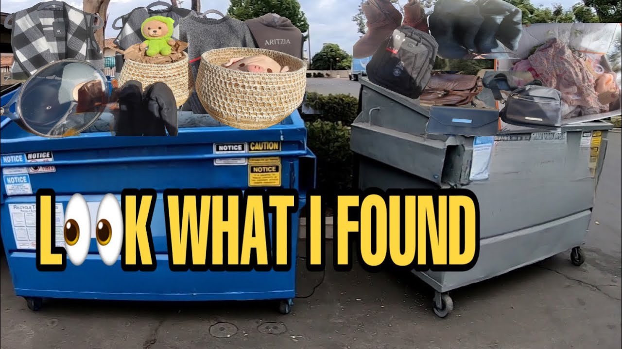DUMPSTER DIVING IN RICH AREAS = BIG FINDS! SEE WHAT I TOOK!