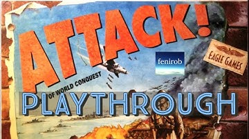 Attack! Board Game | Playthrough