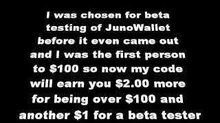 Juno Wallet Booster Code Beta Tester 3.25 100