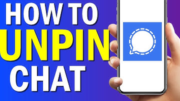 How To Unpin Your Conversation On Signal App