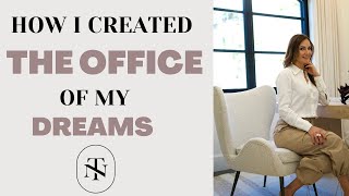 HOW I CREATED THE OFFICE OF MY DREAMS | LULU AND GEORGIA | RED ELEVATOR | NINA TAKESH