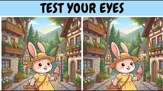 Can You Find the Hidden Differences? (Detective Bunny Games) screenshot 2
