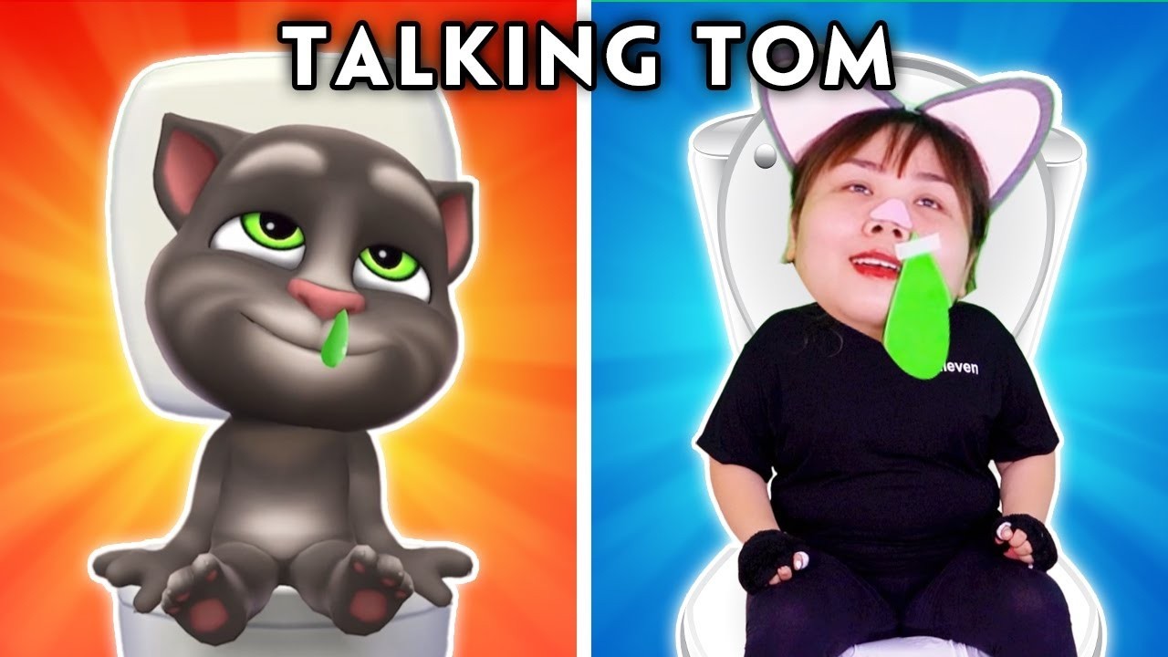 TOM GOES TO THE TOILET | Talking Tom Funny Animation PARODY | Woa Parody