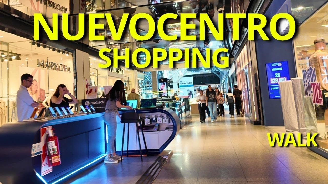 Así es el Shopping Nuevocentro 🛍️ | Historia, movimiento y encanto en Córdoba 🇦🇷 | Walking Tour 4K