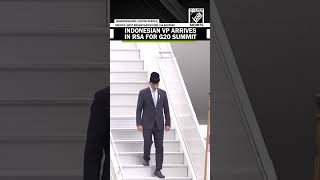 Indonesia Vice-President reaches South Africa to join world leaders at G20 Summit
