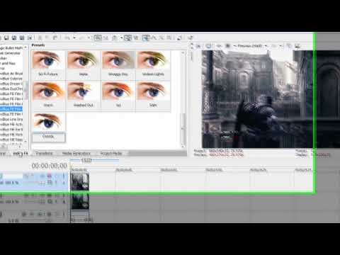 Sony Vegas Pro 9 : Scan Line Effect Tutorial