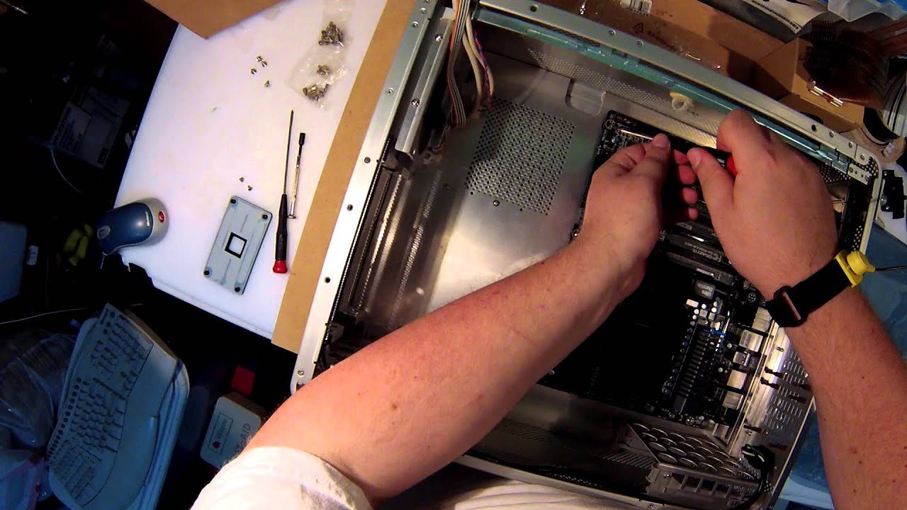 MSH 22 Motherboard Install for Dummies YouTube