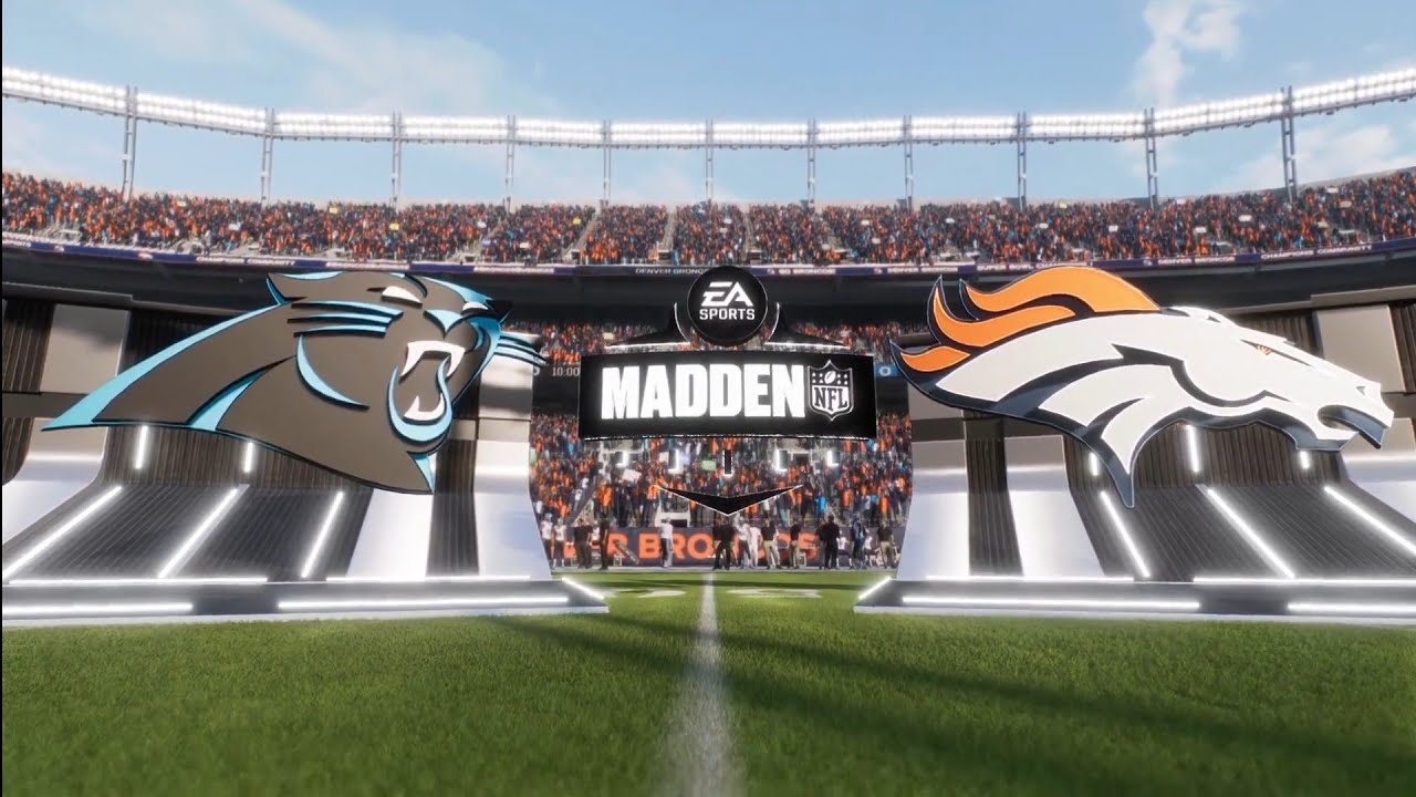 Madden NFL 25 - Carolina Panthers vs Denver Broncos 2024 Week 8 Sim ...